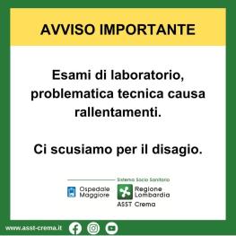 ESAMI DI LABORATORIO