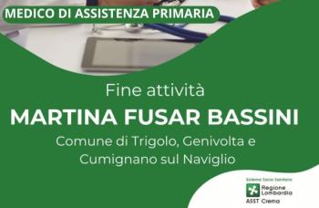 Termine attività medici di base Martina Fusa Bassini