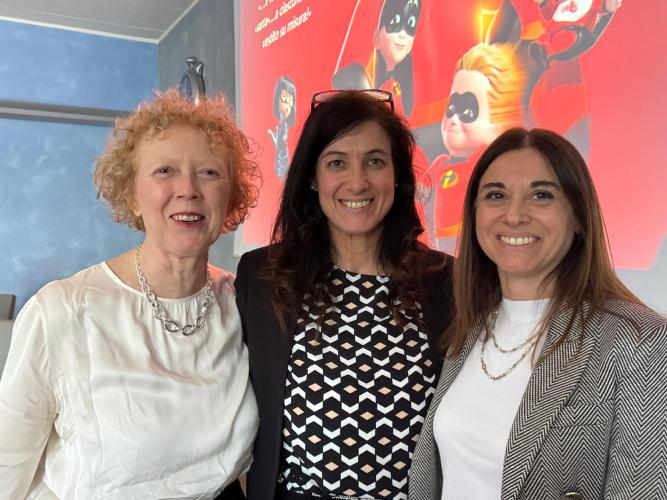 Silvia Severgnini, Elena Calzi e Maddalena Leone